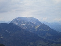 Gipfelblick auf das Bergmassiv des Zahmen Kaisers
