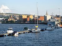 Derry - Blick auf den Hafen